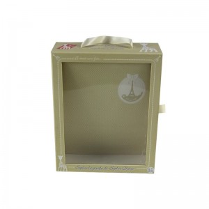 Otwarcie okna, pudełko prezentowe, szlachetne i wykwintneniestandardowe okno otwierające pudełko prezentowe