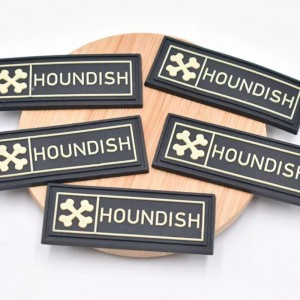 PVC przyjazny dla środowiska miękki silikonowy łatanie znaków towarowych